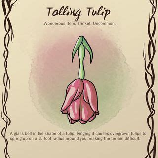 Dailydungeoneer On Instagram Tolling Tulip If You Enjoy My Work