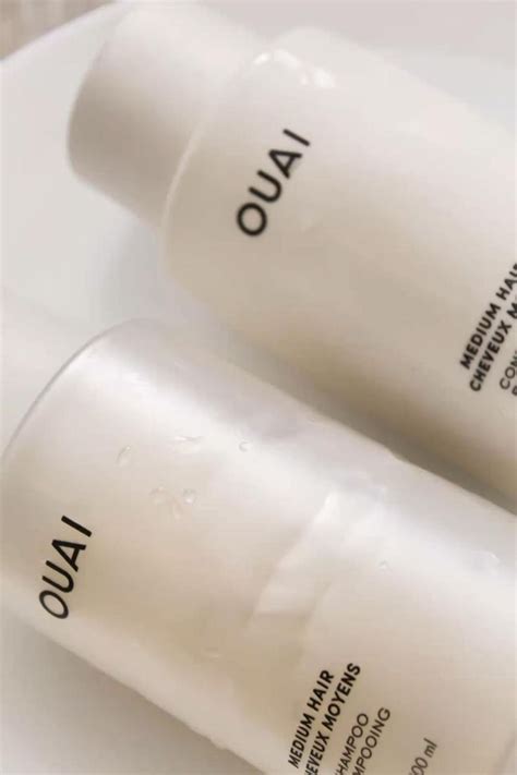 Ouai Medium Shampoo Conditioner Set Nourishes With Babassu And Coconut Oils Strengthens