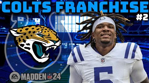 Madden 24 Colts Franchise Week 2 Vs Jaguars Anthony Richardsons