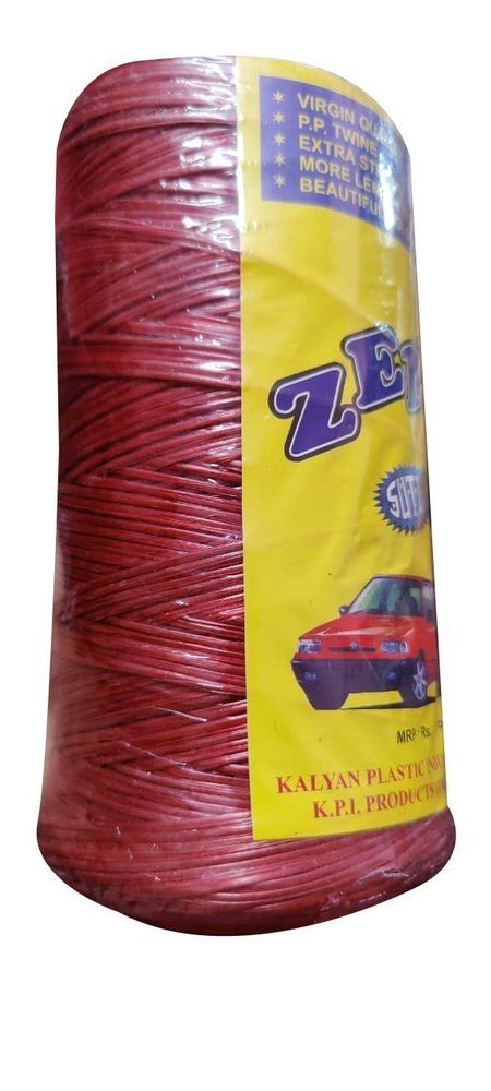 Zen Red Virgin Plastic Twine Sutli For Packaging At Rs 117 Kg In Salem