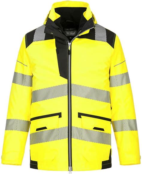 Portwest Kurtka Ostrzegawcza Pw3 5w1 Yellow Black Ceny I Opinie