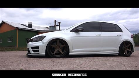 Vw Mk7 Golf R Bagged And 400hp Youtube