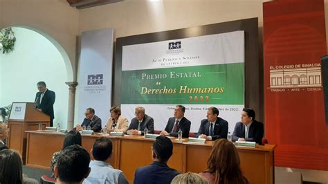 La CEDH Sinaloa Otorga Premio Estatal De Derechos Humanos 2022 A Mirna