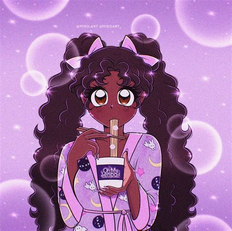 🎀miso🎀 On Twitter Cute Art Girls Cartoon Art Black Girl Cartoon