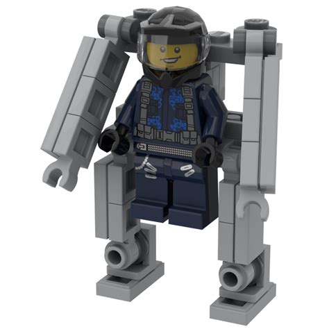 Lego Moc Avatar 2 Skel Suit By Leggomyeggo Rebrickable Build With Lego