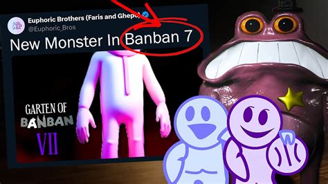 Garten Of Banban Finally The New Monster Officially Confirmed