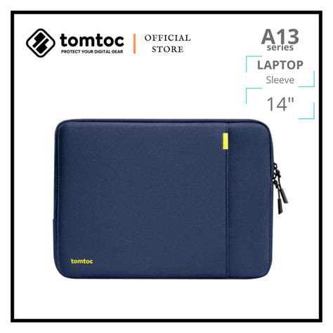 Tomtoc Versatile A13 360 Protective Laptop Sleeve For 14 Inch Macbook