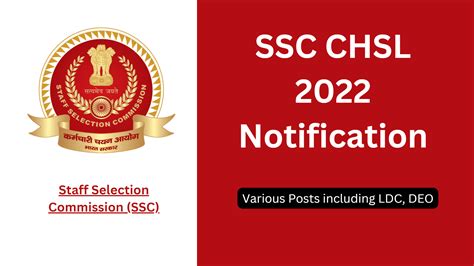 SSC CHSL Admit Card 2023 And Application Status Released For Tier 1