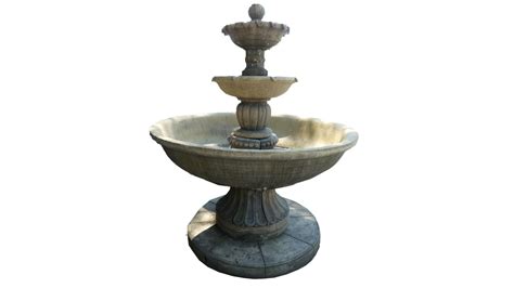 RA1320 - 3-tier Belgian cast stone fountain