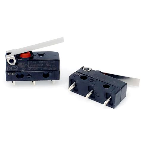 5Pcs DC2C A1LC Waterproof Subminiature Limit Switch 3Pin SPDT 5A 250V ...