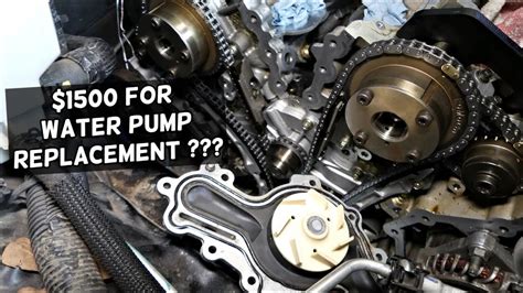 Replacing Water Pump In 2017 Ford Explorer