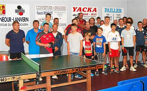 Tennis de table 34 participants au tournoi Le Télégramme