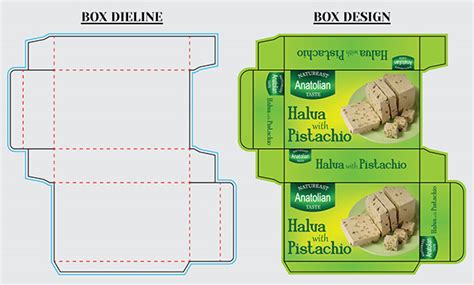 Box Dieline With Design :: Behance