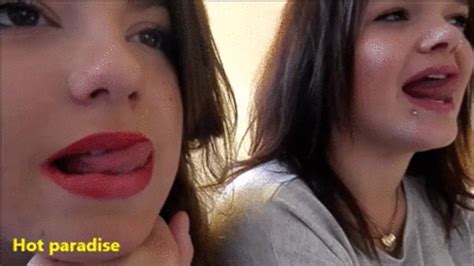 Our Tongues For You Juju Popo Hot Paradise Clips4sale