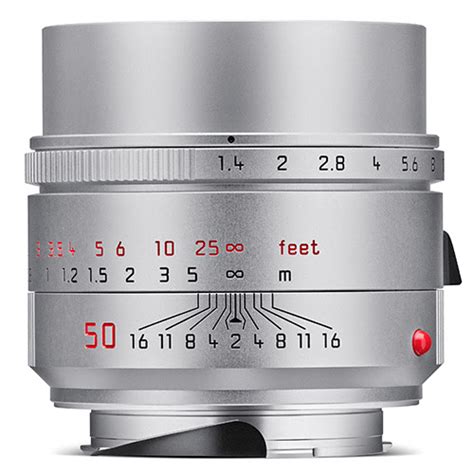 Leica Summilux M Mm F Asph Lens Silver Clifton Cameras