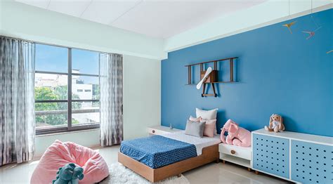 Monochromatic Blue Kid’s Room