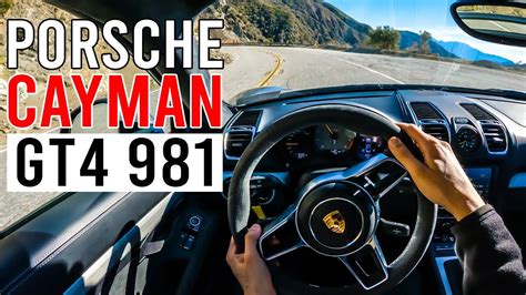 Porsche 981 Cayman GT4 Better Than Porsche 911 POV Binaural Review