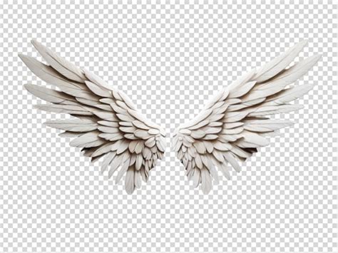 Angel wings silhouette | Premium AI-generated PSD