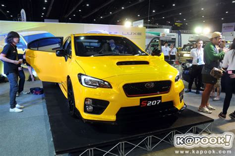 Subaru WRX STI S207 NBR Yellow Edition ลมเตด 100 คนทวโลก และน