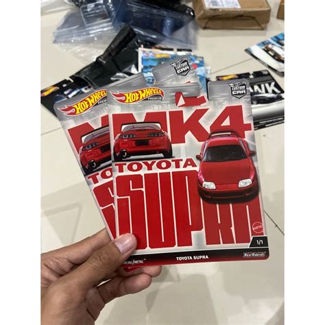 Jual CEK DESKRIPSI CUSTOM CARD BLISTER HOT WHEELS TOYOTA SUPRA MK4 Shopee Indonesia