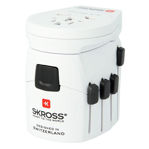 Skross Pro World Usb Travel Adapter High Power Charger Pole