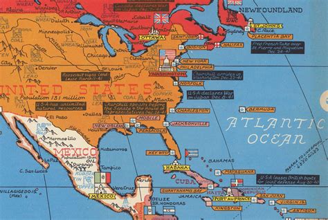 Old World War 2 Map Of The Pacific And Far East In 1942 By Stanley Tur