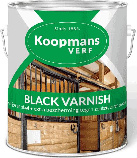 Koopmans Black Varnish Kopen SALE Tot 65 De Verfmenger