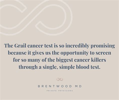 Game Changer The Grail Cancer Test For Early Detection