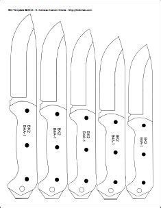 Drop Point Knife Patterns