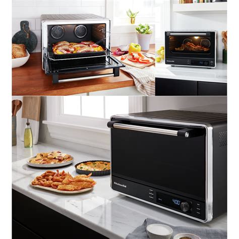 Four De Comptoir Double Convection Avec Air Fry Kitchenaid Kco Bm