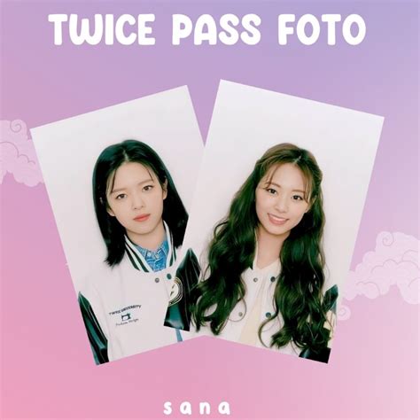 Jual Twice Pass Foto Foto Ktp University Photocard Kpop Murah Aesthetic