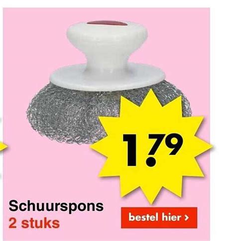 Schuurspons Aanbieding Bij Wibra 1Folders Nl