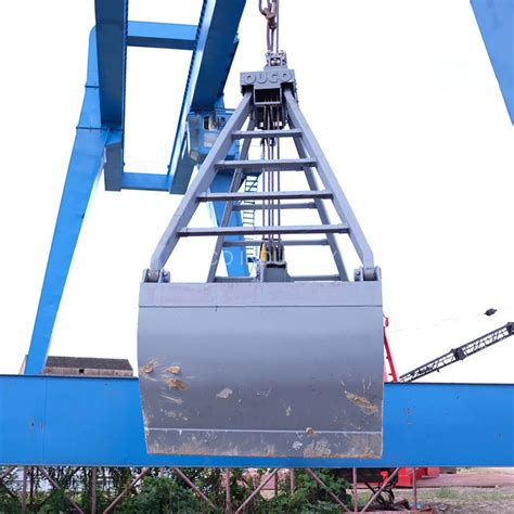 Timbering Mechanical Dredging Grab Rope Clamshell