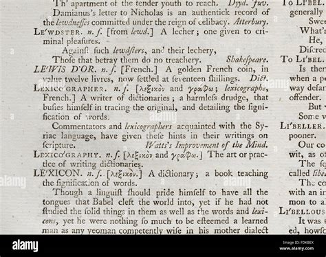 Samuel Johnson A Dictionary Of The English Language London Printed