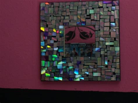 Mosaic Cd Mirror · How To Make A Wall Mirror · Mosaic and Woodwork on Cut Out + Keep