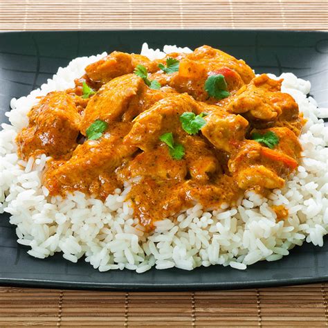 Recette Curry de poulet à la noix de coco