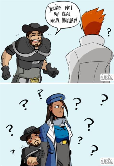 Superrisu Tumblr Overwatch Comic Overwatch Funny Overwatch Memes