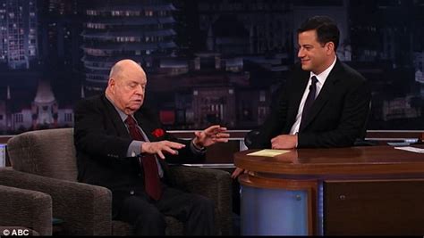 Jimmy Kimmel Remembers Don Rickles On His Late Night Show Daily Mail