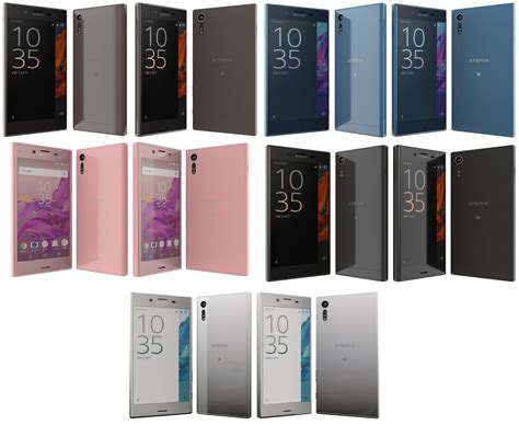 Sony Xperia XZ All Colors 3D model | CGTrader