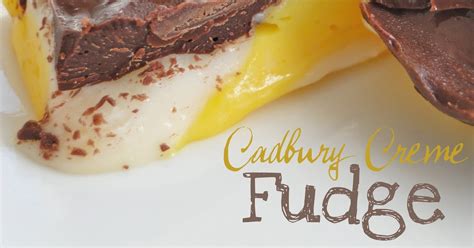 Raising 4 Princesses: Cadbury Creme Fudge Recipe