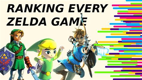 Ranking Every Zelda Game Tier List Youtube