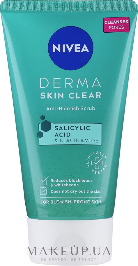 Nivea Derma Skin Clear Anti Blemish Scrub Скраб против несовершенств