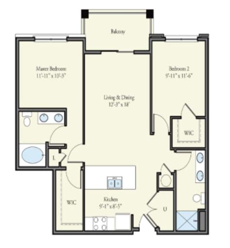 Floor Plans Of The Watermark At Talbot Park In Norfolk Va