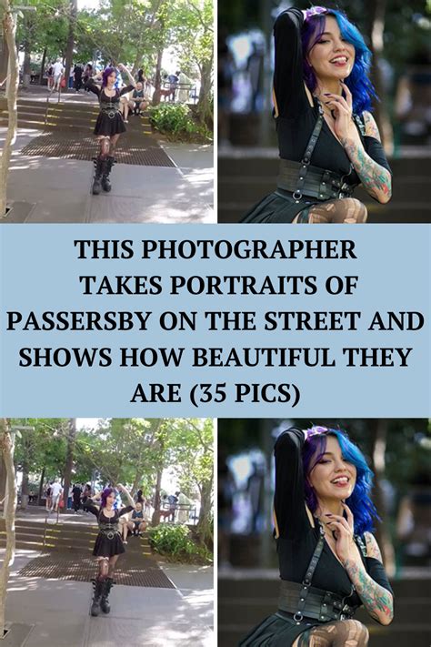 This photographer takes portraits of passersby on the street and shows ...