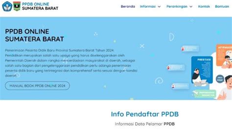 Link Daftar PPDB Sumbar 2024 Tahap 1 SMA SMK Dibuka Hari Ini