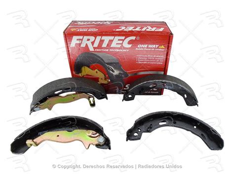 BALATA TRAS CERA FORD FIESTA 11 19 IKON 13 15 FIGO 16 19 TOYOTA YARIS