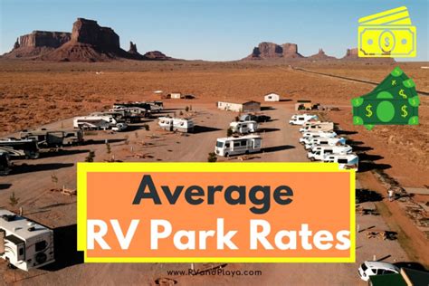 Average RV Park Rates: Nationwide Campgrounds Prices per Night