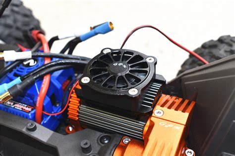 TRAXXAS MAXX 4S WIDEMAXX MAXX SLASH 6S 1 10 CNC ALLOY COOLING FAN KIT