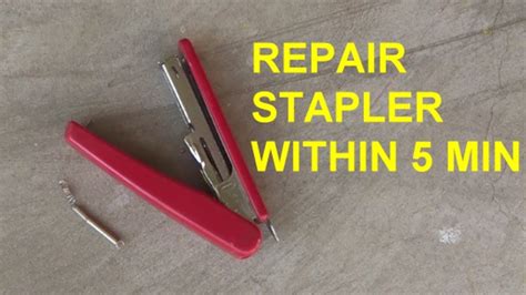 Stapler How To Fix