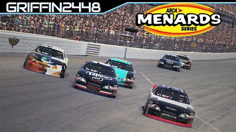 Three Wide IRacing ARCA Menards Series At Indianapolis YouTube